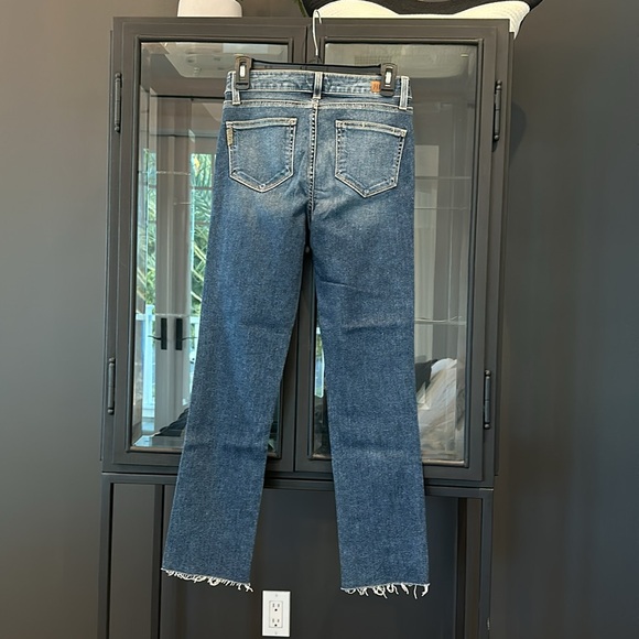 Paige straight leg jeans. - Picture 2 of 5